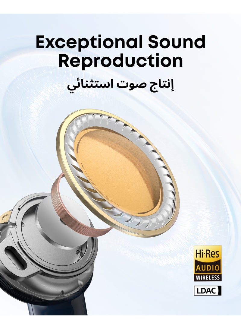 ساوند كور ليبرتي 5 من أنكر، سماعات أذن لاسلكية مع خاصية إلغاء الضوضاء، تقليل الصوت أقوى بمقدار 2x، إلغاء الضوضاء التكيفي في الوقت الحقيقي، شحن سريع، صوت دولبي، مكالمات واضحة بفضل 6 ميكروفونات مدعومة بالذكاء الاصطناعي، عمر بطارية طويل - Image 5