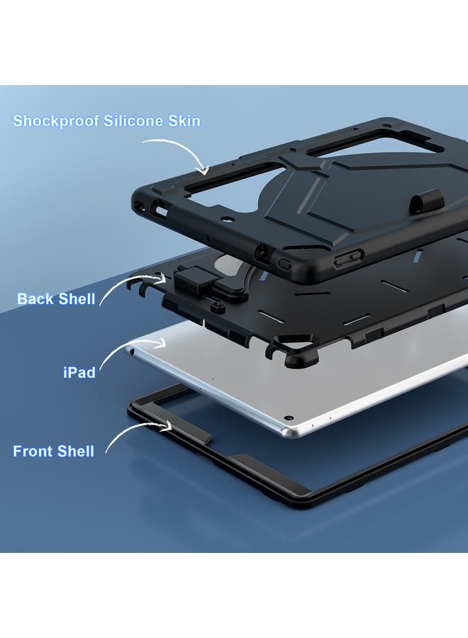 Zaboon Case For iPad 10.2 2021 / 2020 / 2019 Silicone + PC Shockproof Protective Tablet Case - Image 4