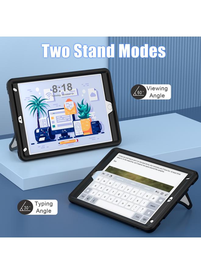 Zaboon Case For iPad 10.2 2021 / 2020 / 2019 Silicone + PC Shockproof Protective Tablet Case - Image 3