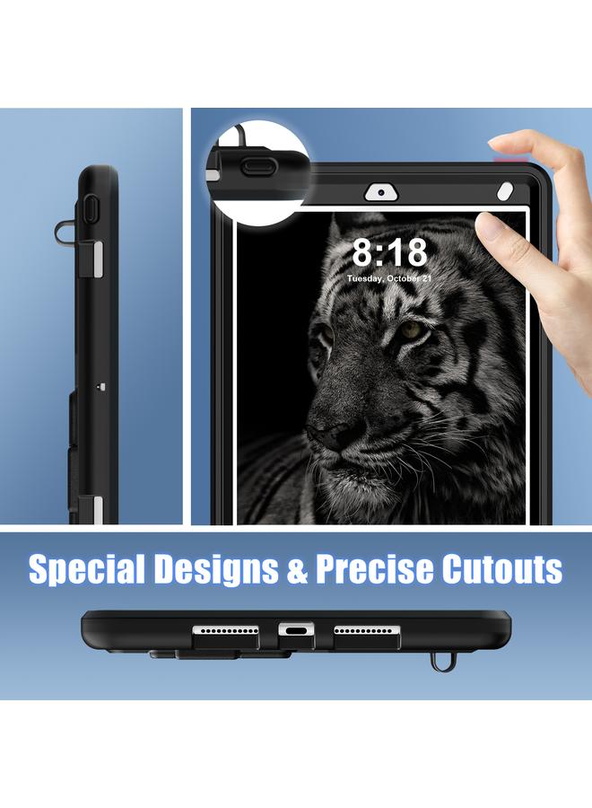Zaboon Case For iPad 10.2 2021 / 2020 / 2019 Silicone + PC Shockproof Protective Tablet Case - Image 5