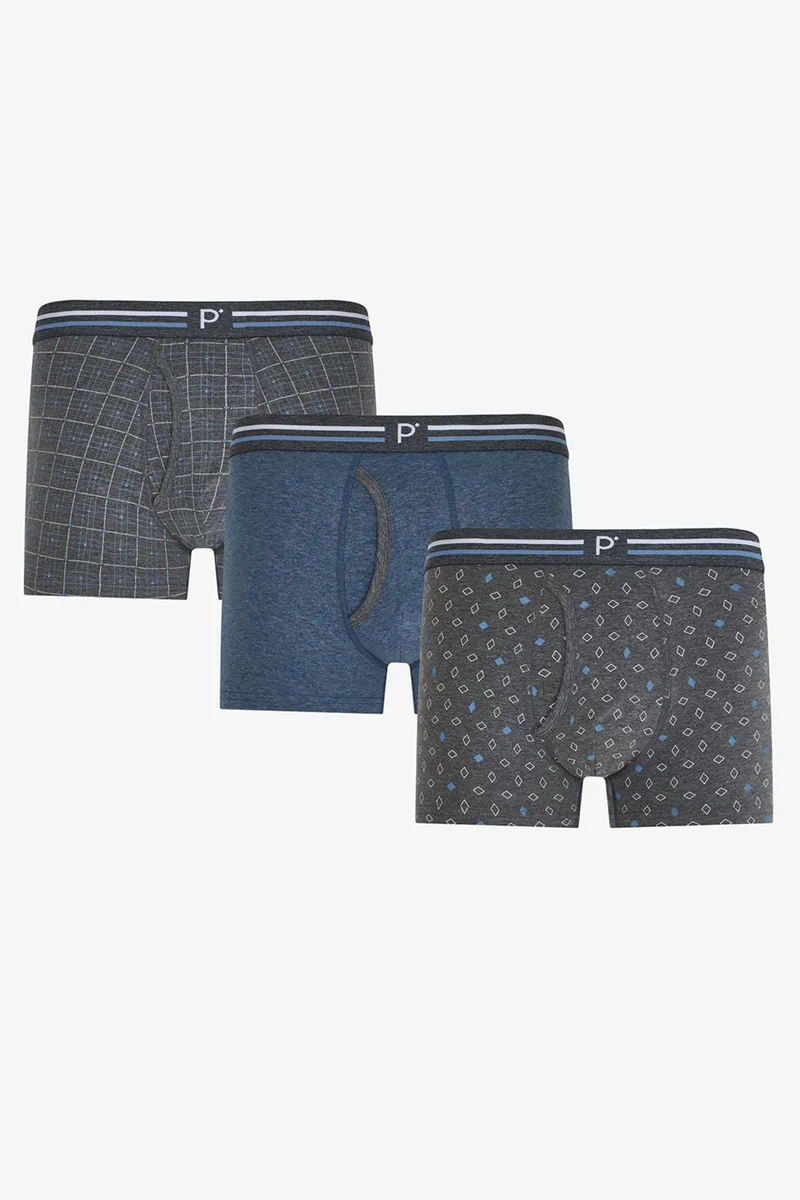 بنتي PENTI Men's Blend Striped Boxers