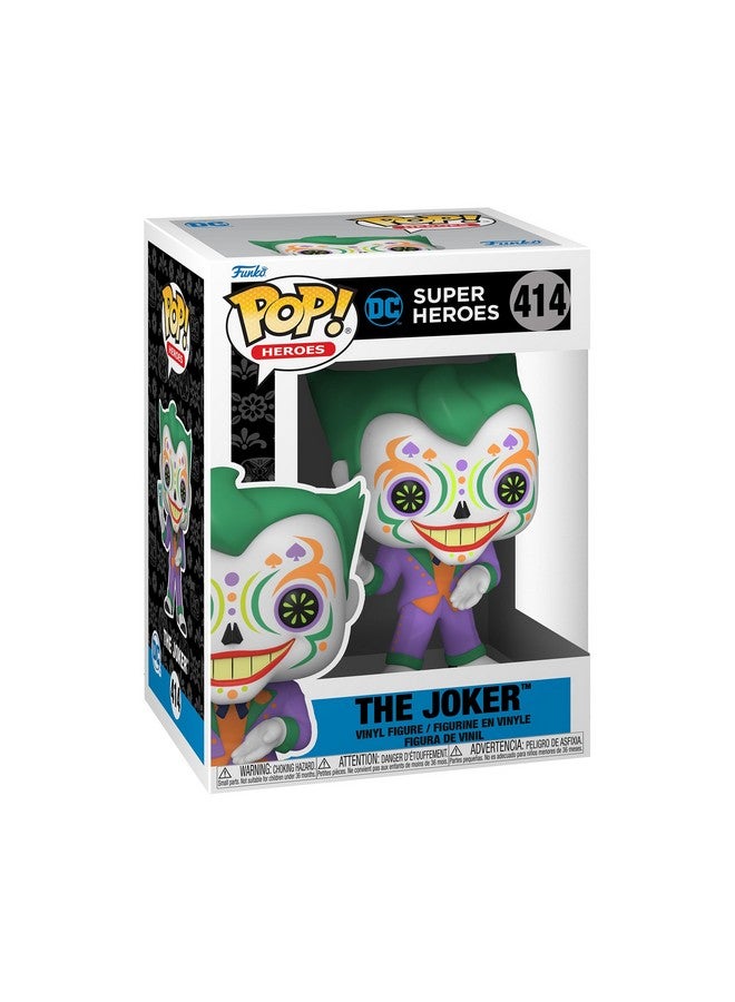 Funko POP Heroes: Dia De Los DC - Joker, Multicolor - Image 1