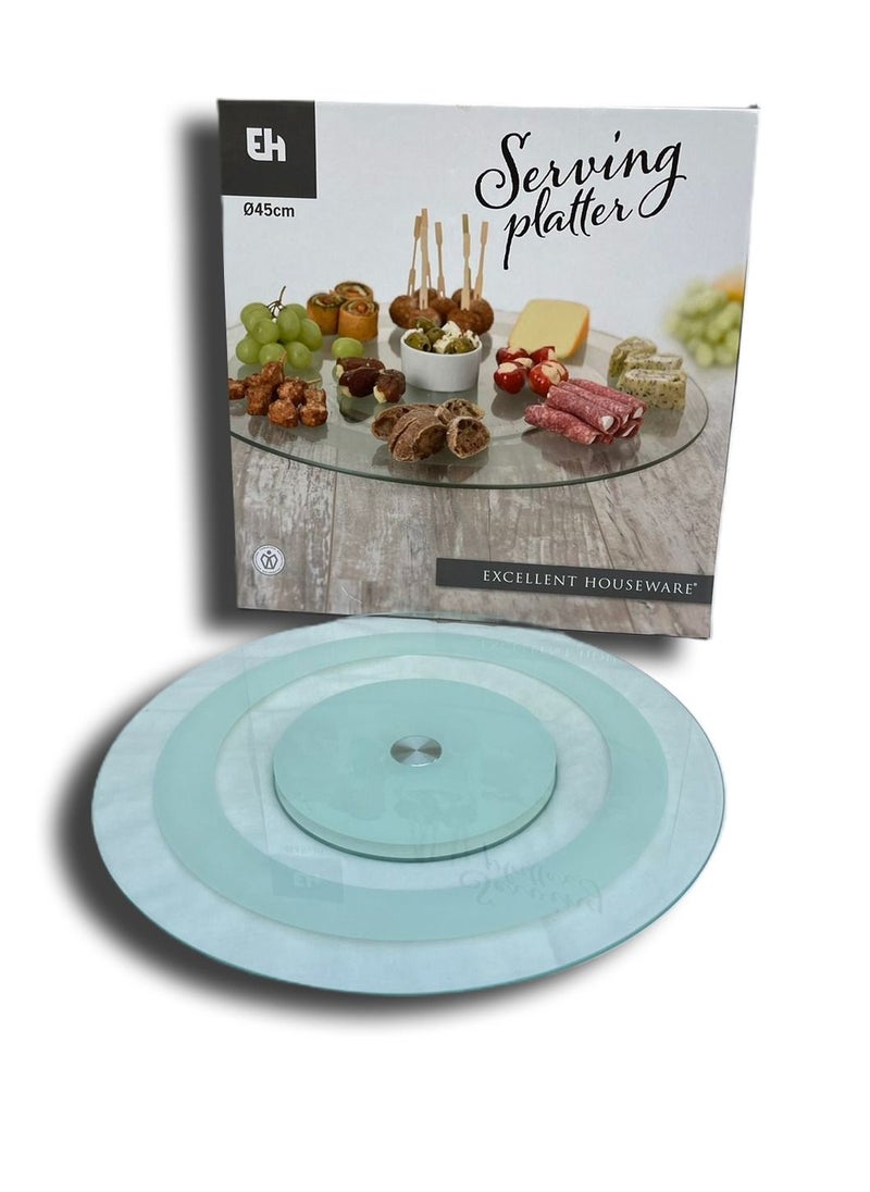 Rotating Glass Serving Round Platter - pzsku/Z645DE4780B7D3014ADC4Z/45/_/1673856307/d55bfe5c-3207-4123-9225-084b280f0110