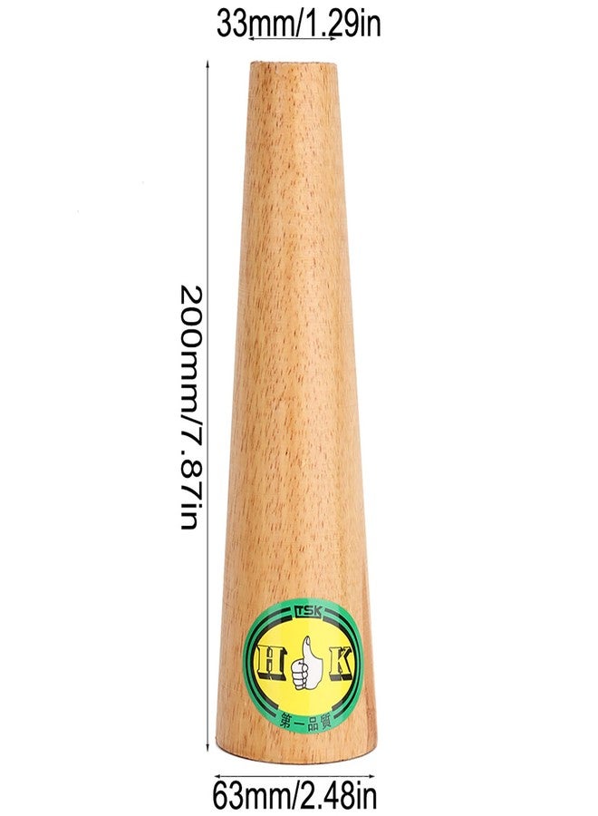 yuyte Bracelet Mandrel Wooden Bracelet Mandrel Wood Bracelet Mandrel, Jewelry Deformation Repair Tool Round Shape Wooden Bangle Mandrel Bracelet Adjuster[2#] - Image 5