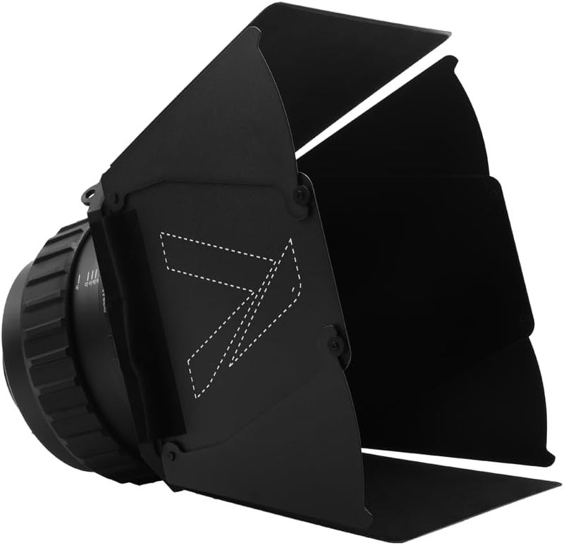 Aputure CF7 Fresnel and Barn Doors Kit 7Inch Bowens Mount Fresnel for Storm 400x Black - Image 3