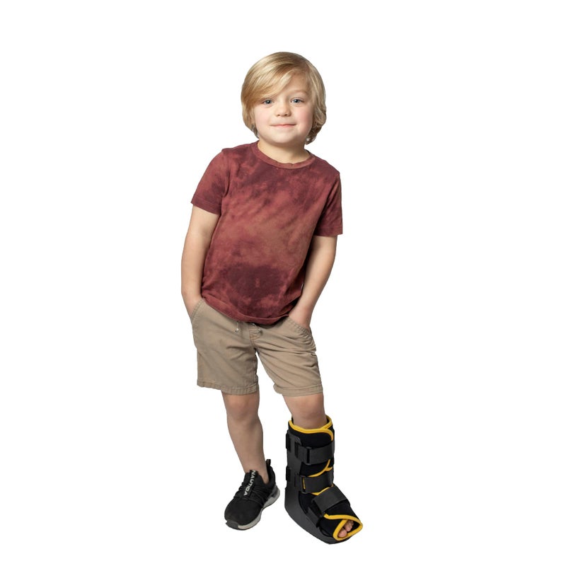 Brace Direct Childrens Pediatric Walker Fracture Boot for Kids Broken Toe or Foot  Left or Right Foot  Lightweight Padded Support Cam Boot for Foot Injury - Image 3
