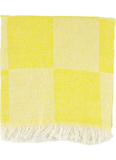 Checkerboard Patterned Peshtemal Beach Towel Summer 70X155 cm