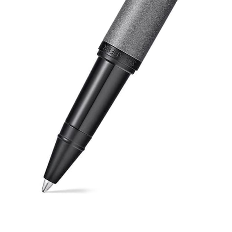 Sheaffer VFM 9424 Rollerball Pen Matte Gray with Matte Black Tone Trim | Premium Black pen - Image 3