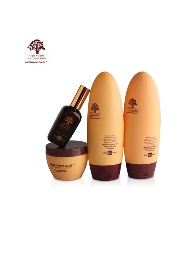 أرجان ميداس مجموعة العناية بالشعر بالأرغان من أرجان ميداس من 4 قطع - Image 2