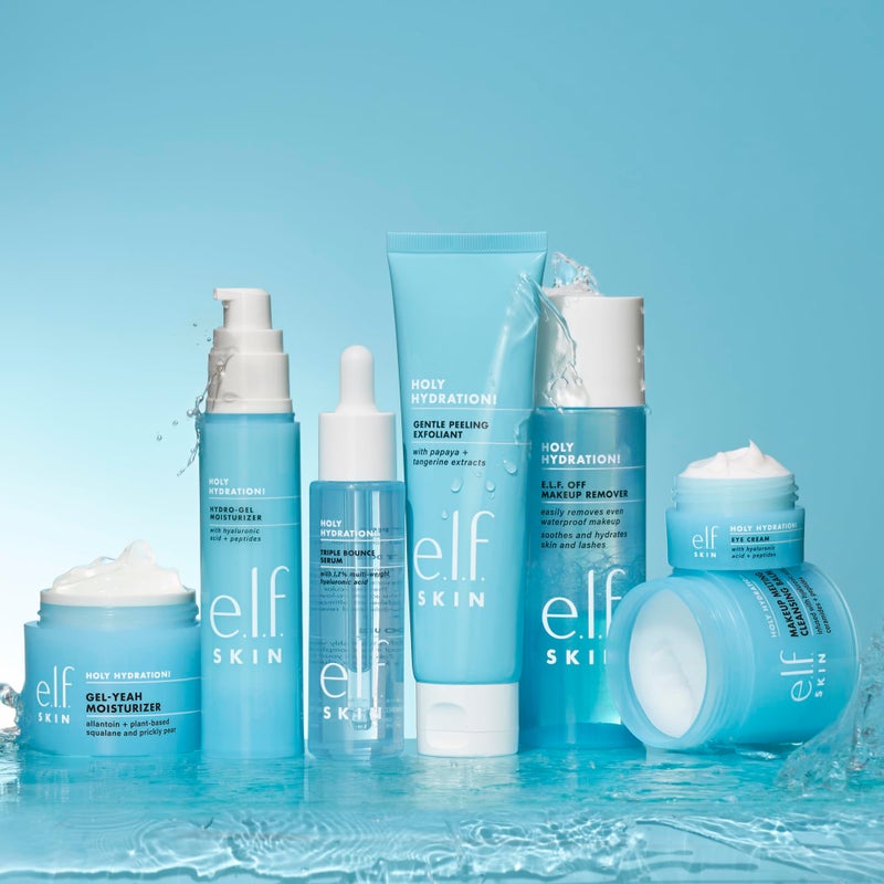 elf e.l.f. SKIN Holy Hydration! Hydro-Gel Moisturizer, Hydrates & Moisturizes Skin for a Plumped Up Complexion, Lightweight & Quick-Absorbing, 1.76 Oz - Image 3