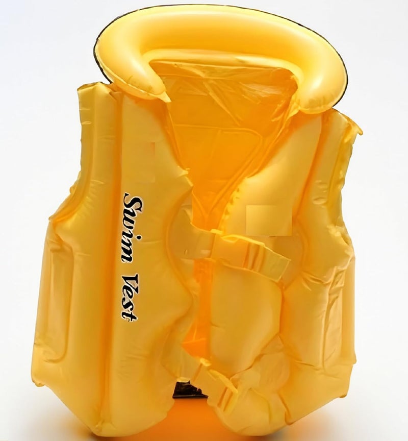 Mamadev ®:- Children Swim Pool Float Swim Best Jacket Life Jacket Safety Swimming Jacket for 5-8 Years Kids(Multi Color)(1Pis) - Image 1