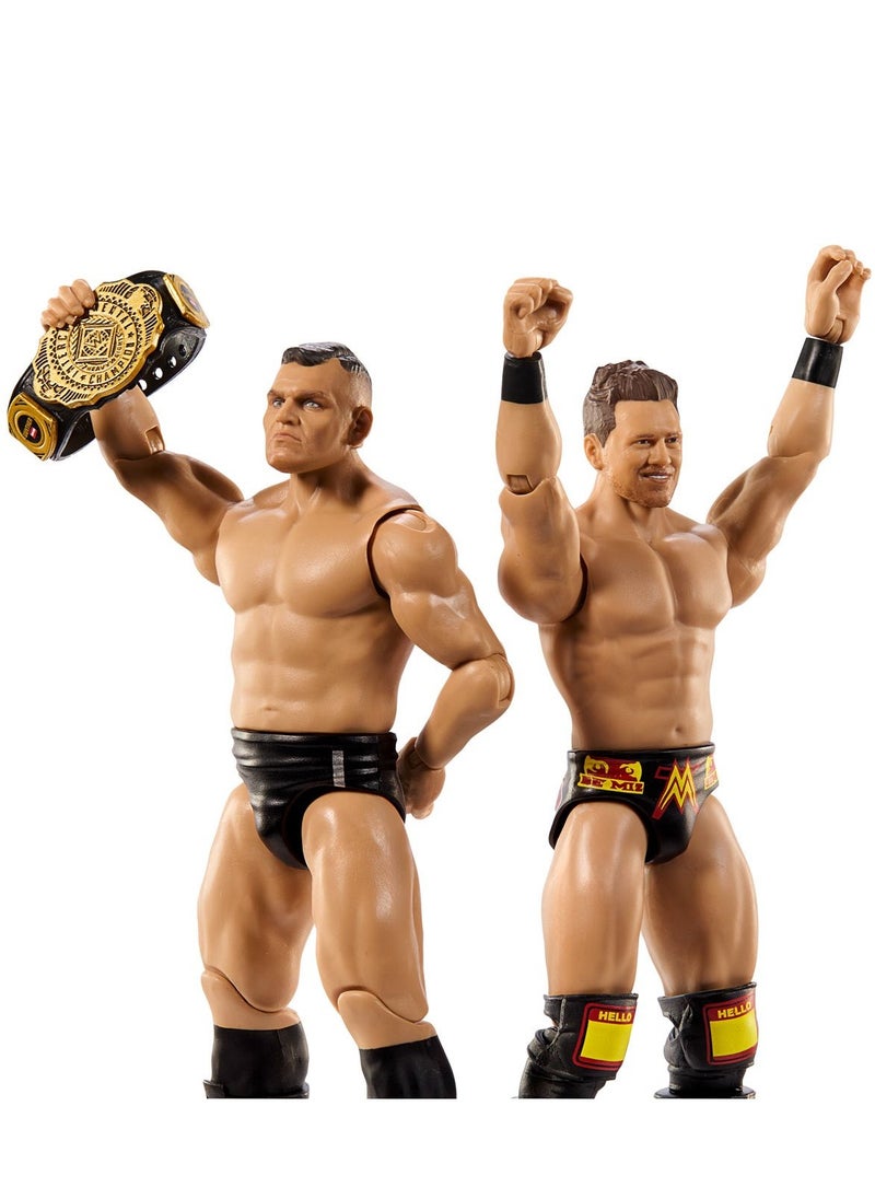 WWE - WWE Main Event Showdown - The Miz vs Gunther Action Figures - Image 1