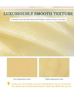 lakerain Collagen Cleansing Balm Remove Makeup Grime and Dirt Cleansing Balm that Cleanses Softens and Nourishes Skin Face Cleanser and Makeup Remover Hydrating Cleansing Balm Face Cream 20g Rose 02  - Image 4