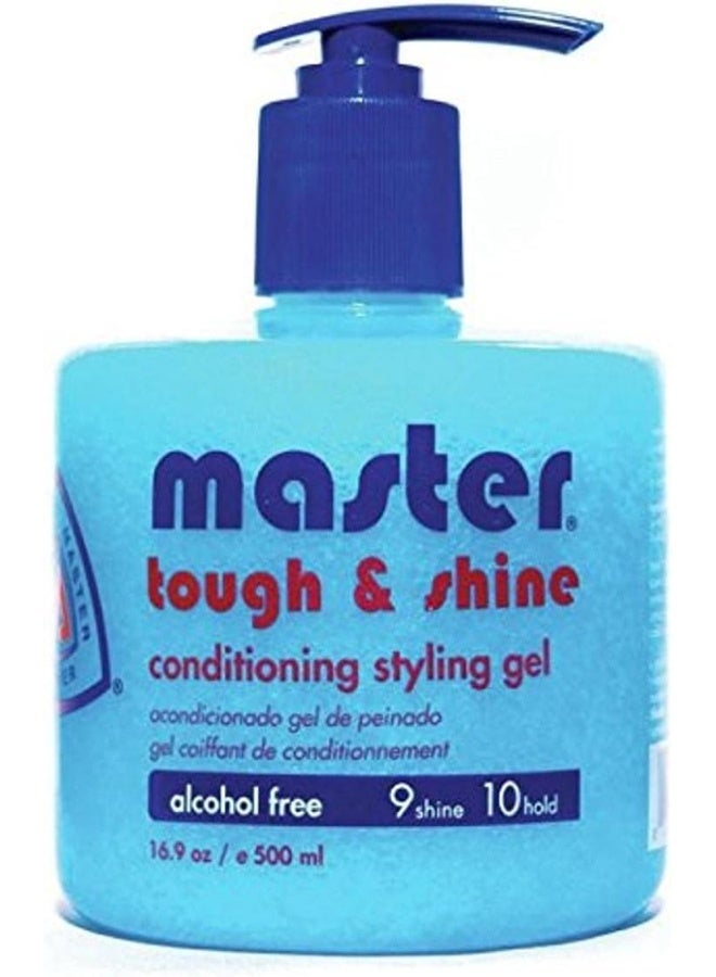 Master Well Comb Tough And Shine Conditioning Styling Gel For Men 16.9 Oz