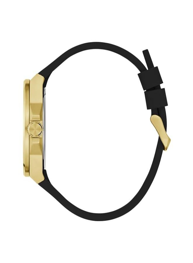 جس ساعة يد رجالية من جيس فينيل تناظرية بقرص دائري ومقاومة للماء - Image 4