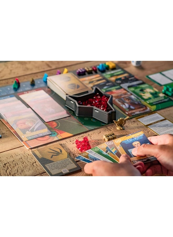 Stonemaier Games: Red Rising | A Competitive Strategy Game Based on The Novels from Pierce Brown | Craft a Hand of Powerful Characters from The World of Red Rising | 1-6 Players, 60 Mins, Ages 14+