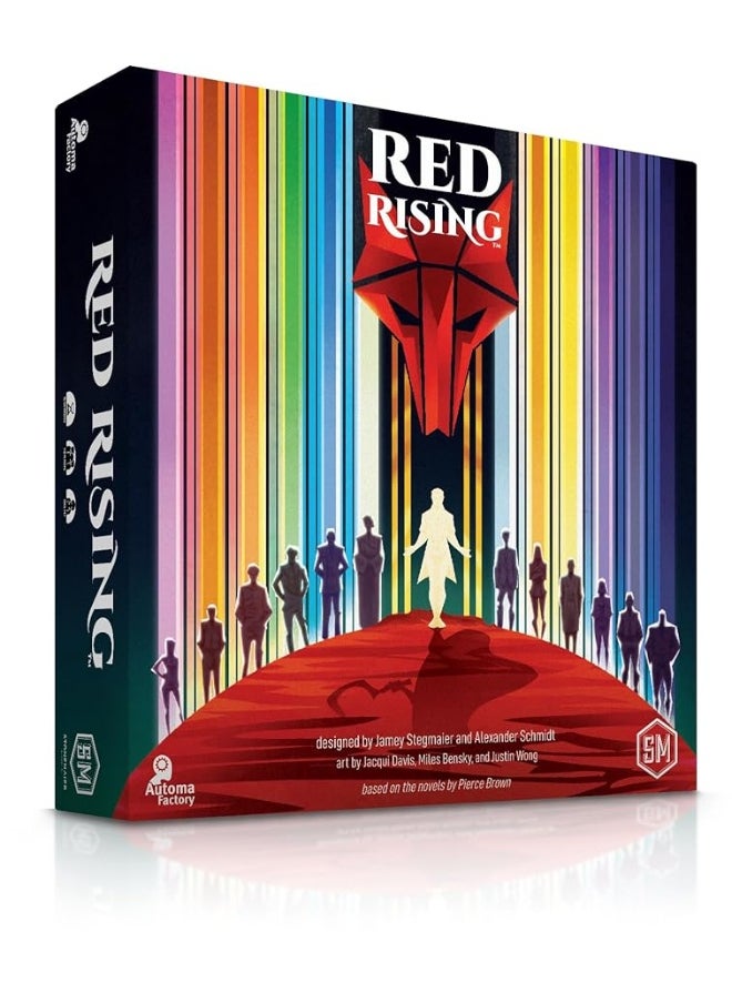 Stonemaier Games: Red Rising | A Competitive Strategy Game Based on The Novels from Pierce Brown | Craft a Hand of Powerful Characters from The World of Red Rising | 1-6 Players, 60 Mins, Ages 14+