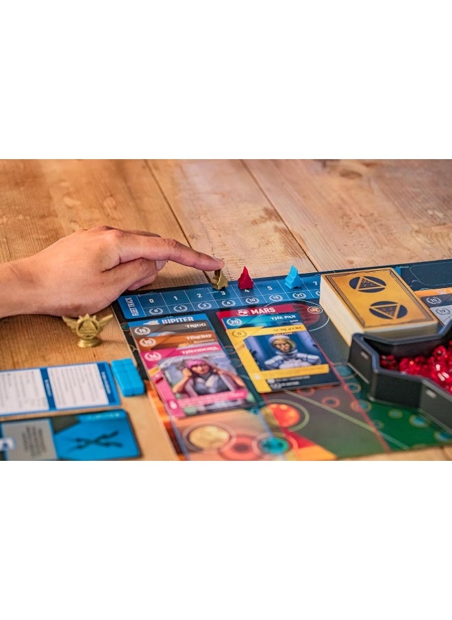 Stonemaier Games: Red Rising | A Competitive Strategy Game Based on The Novels from Pierce Brown | Craft a Hand of Powerful Characters from The World of Red Rising | 1-6 Players, 60 Mins, Ages 14+