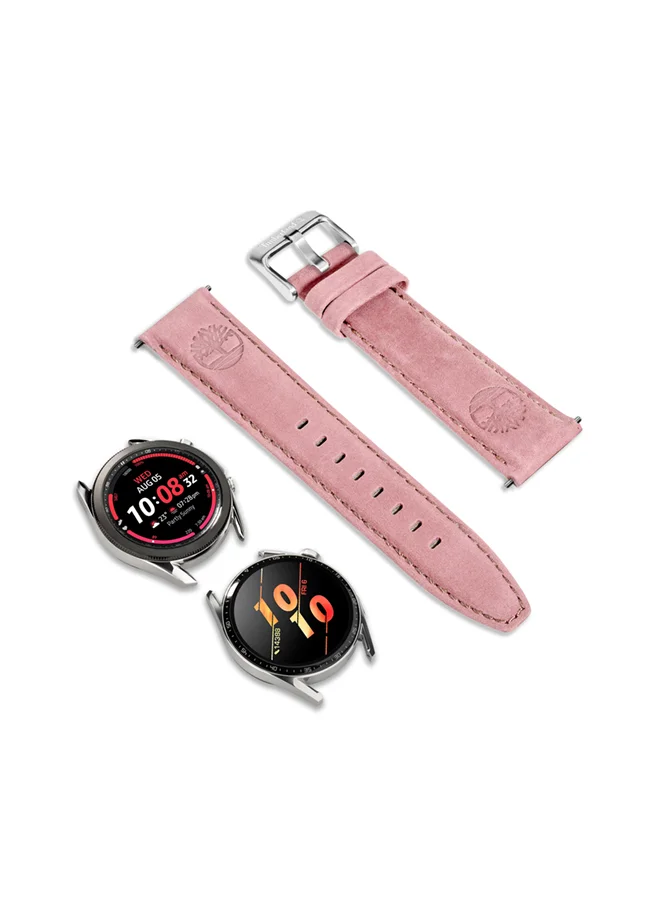 Timberland Universal Replacement Leather Strap For Men And Women Compatible With Apple Watch Series 3-9 & SE (38-40-41)  & Samsung, Huawei Or Quartz Watch With Lug Width Of 20mm
