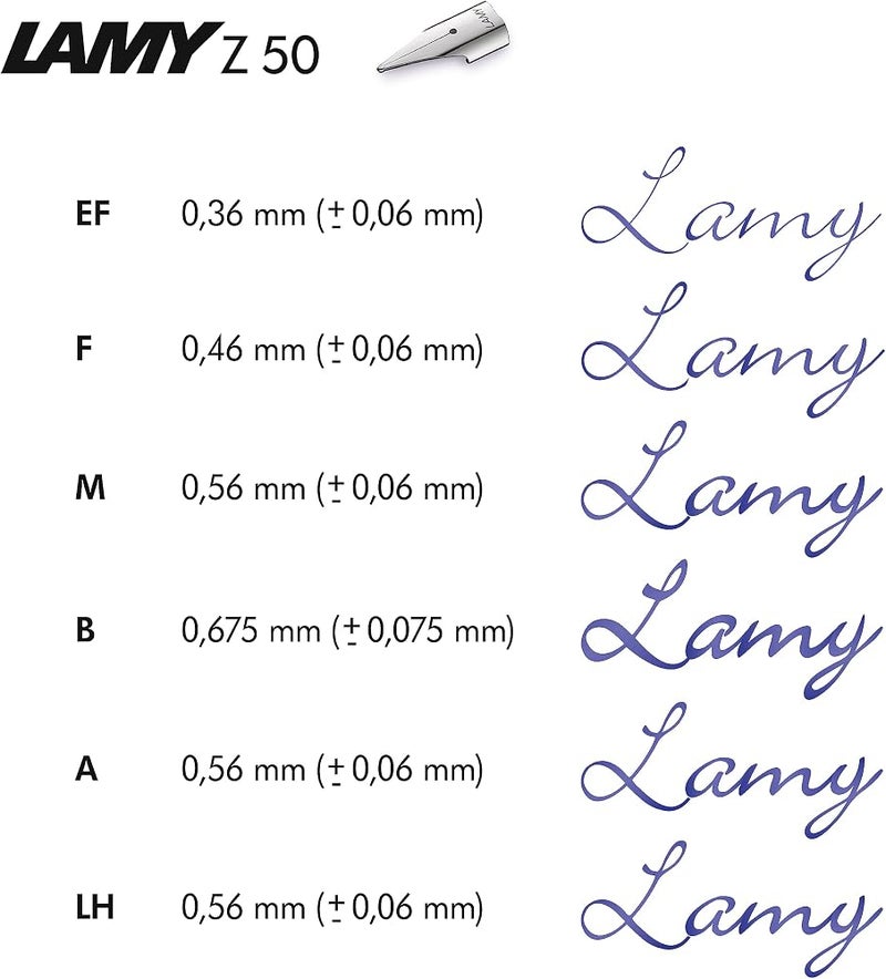 لامي قلم رصاص LAMY cp1 056 - قلم رصاص بطلاء أسود مات، مشبك من الفولاذ المقاوم للصدأ بلون أسود، ونصل من الفولاذ المصقول - حجم النصل F - Image 4