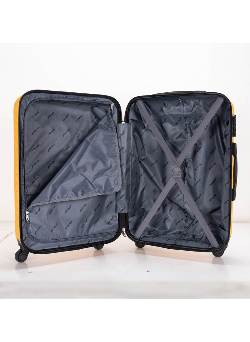 VIPTOUR - Set of 4 ABS Trolley Luggage With Number Lock 20,24,28,32 Inches - Image 1