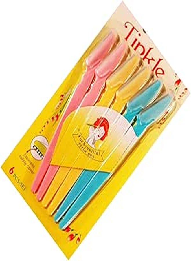 TINKLE 6 in 1 Eyebrow Facial Hair Remover Razor