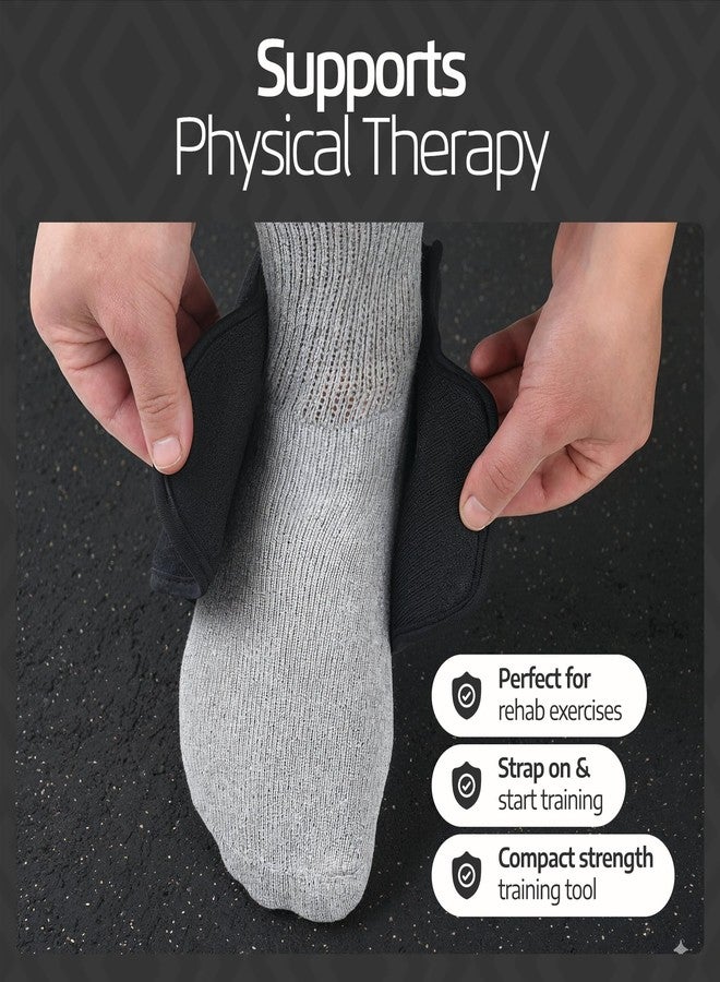 LoGest Foot Weights with Velcro Closures - 1lb, 2lbs, 3lbs, 4lbs - Sold in Pairs Comfortable Secure Padded Neoprene Foot Weight Leg Raises, Leg Curls, Lunges, Calf Raises Physical Therapy (1 LB Pair - Image 5