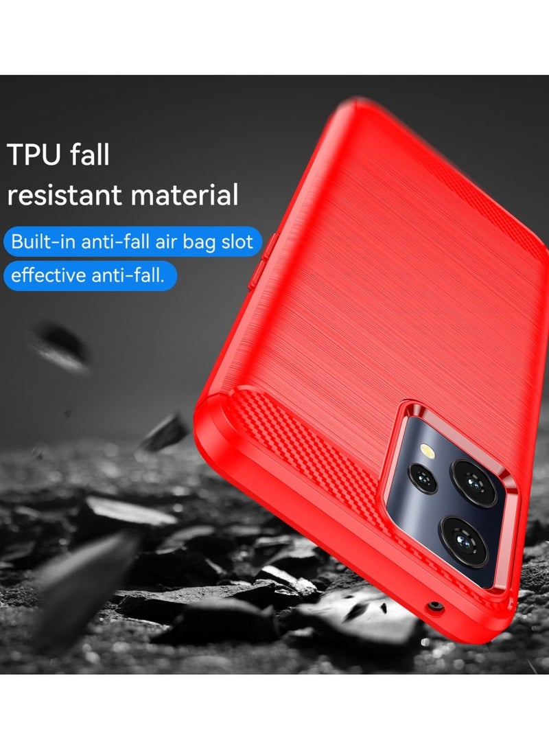 يوارب كينج غطاء حماية الهاتف لهاتف Realme 9 Pro 5G أحمر - Image 4