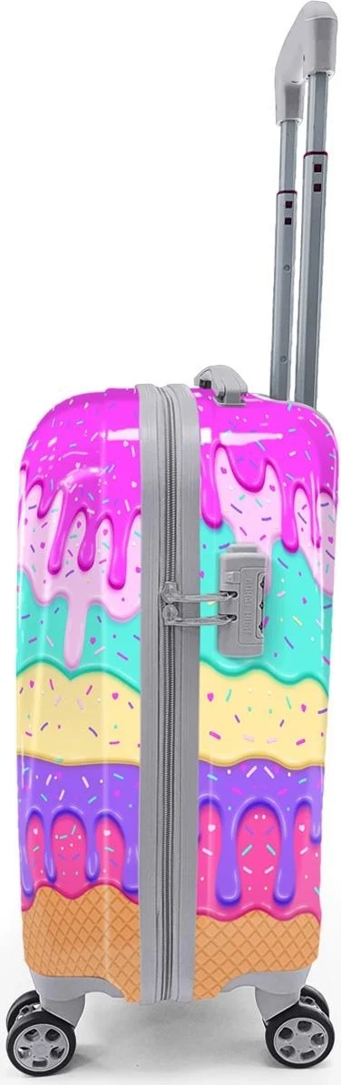 كورال هاي Colorful Patterned Cabin Size Suitcase (50CM) 16539