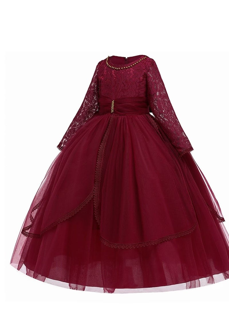 Loquat Princess Long Sleeve Maxi Dress  - Image 2