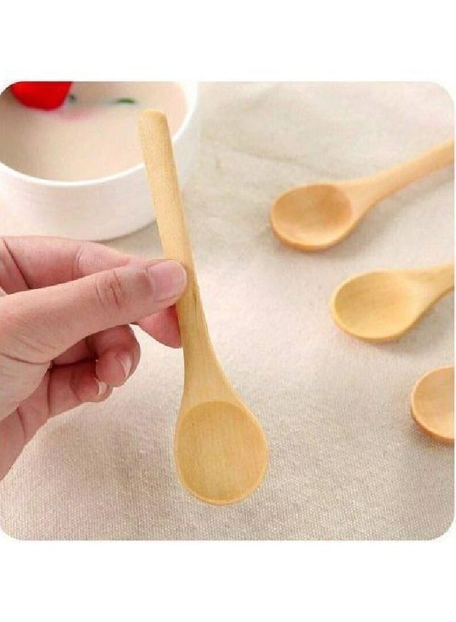 Wooden Spoons, The Size Of A Teaspoon 3 Pieces - Image 3