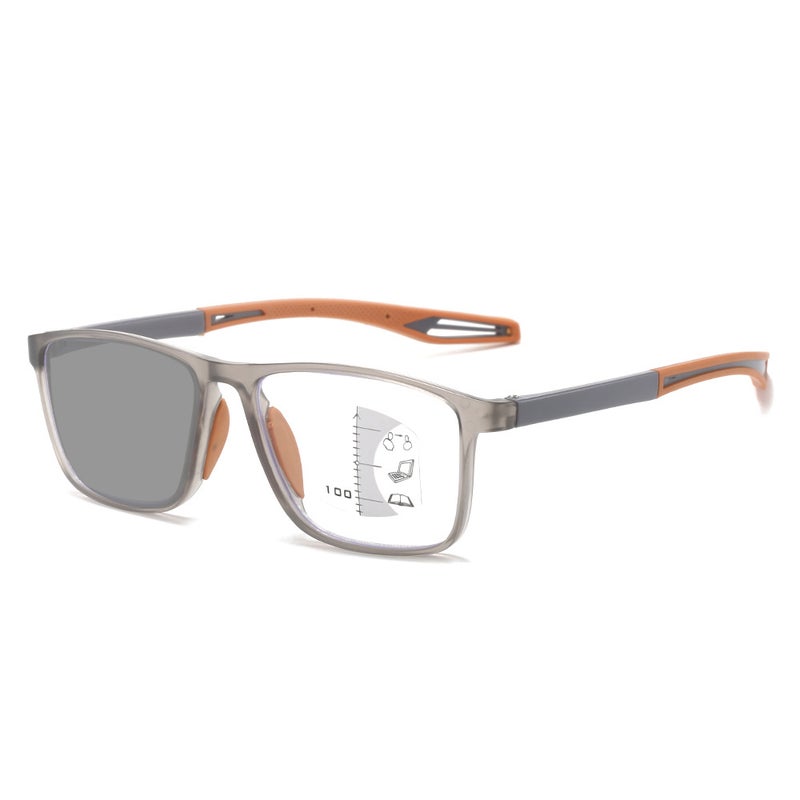 Multi-Focus Color-Changing Far And Near Dual-Use Anti-Blue Light Reading Glasses Sports Anti-Slip Flat Light Smart Zoom Manufacturer - Image 2