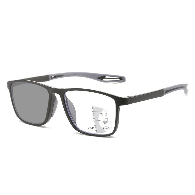 Multi-Focus Color-Changing Far And Near Dual-Use Anti-Blue Light Reading Glasses Sports Anti-Slip Flat Light Smart Zoom Manufacturer - Image 4