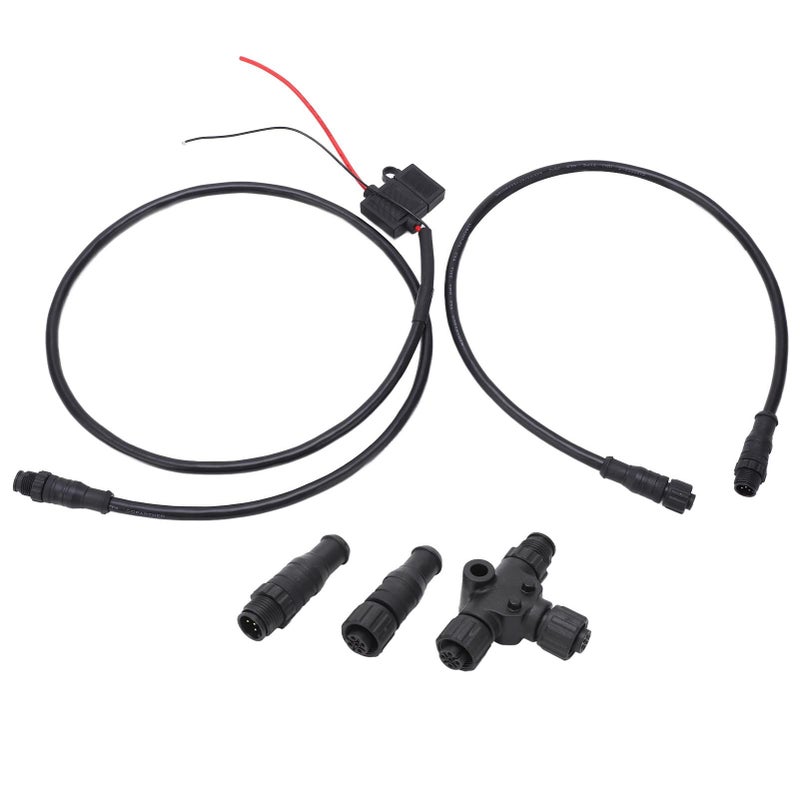 مجموعة بدء تشغيل البحرية NMEA 2000 مع كابل طاقة 1 متر، موصل ذكر، موصل أنثى، منهي، موصل T - Image 2
