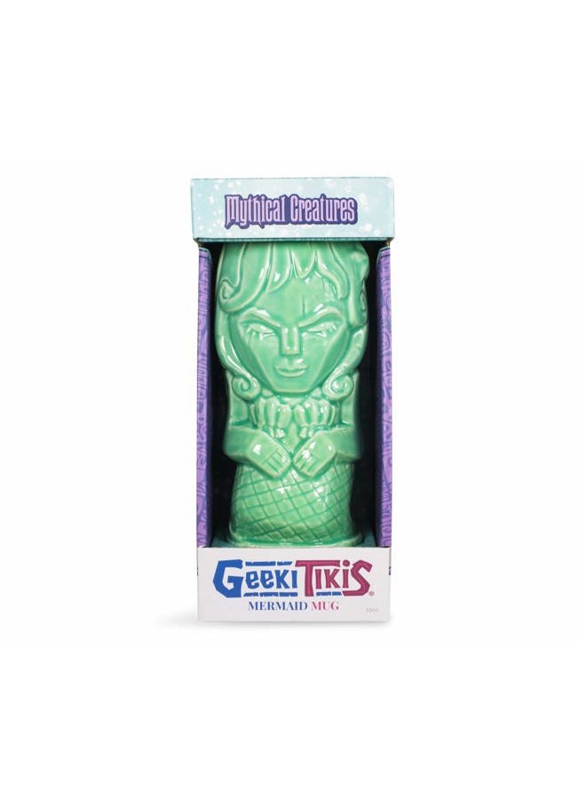 Geeki Tikis Green Mermaid Fantasy Mug | Ceramic Tiki Style Cup | Holds 15 Ounces - Image 4
