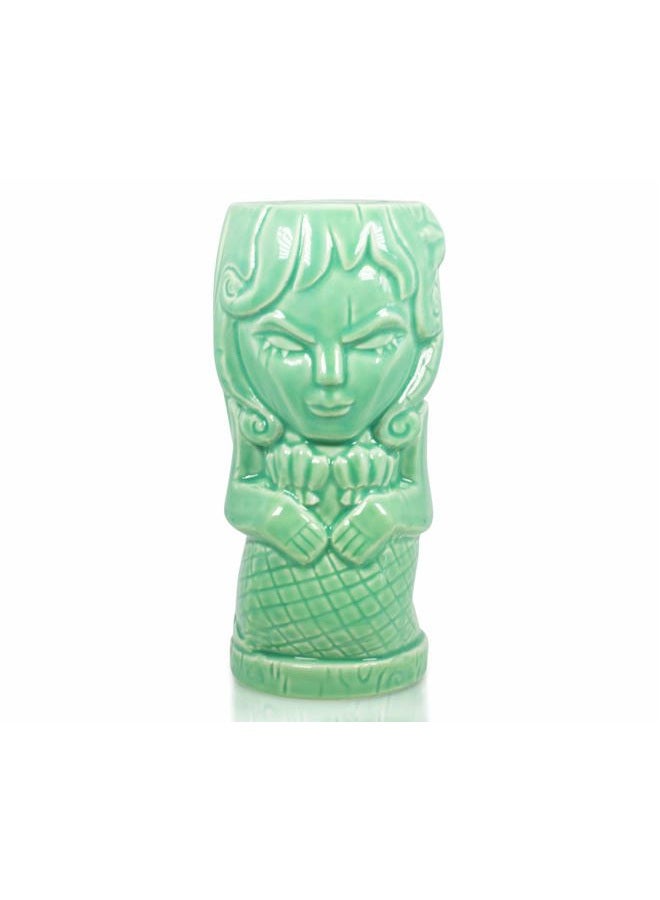Geeki Tikis Green Mermaid Fantasy Mug | Ceramic Tiki Style Cup | Holds 15 Ounces - Image 1