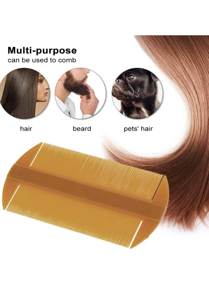 ORiTi Double Edged Hair Comb Brown 0.012kg - Image 5