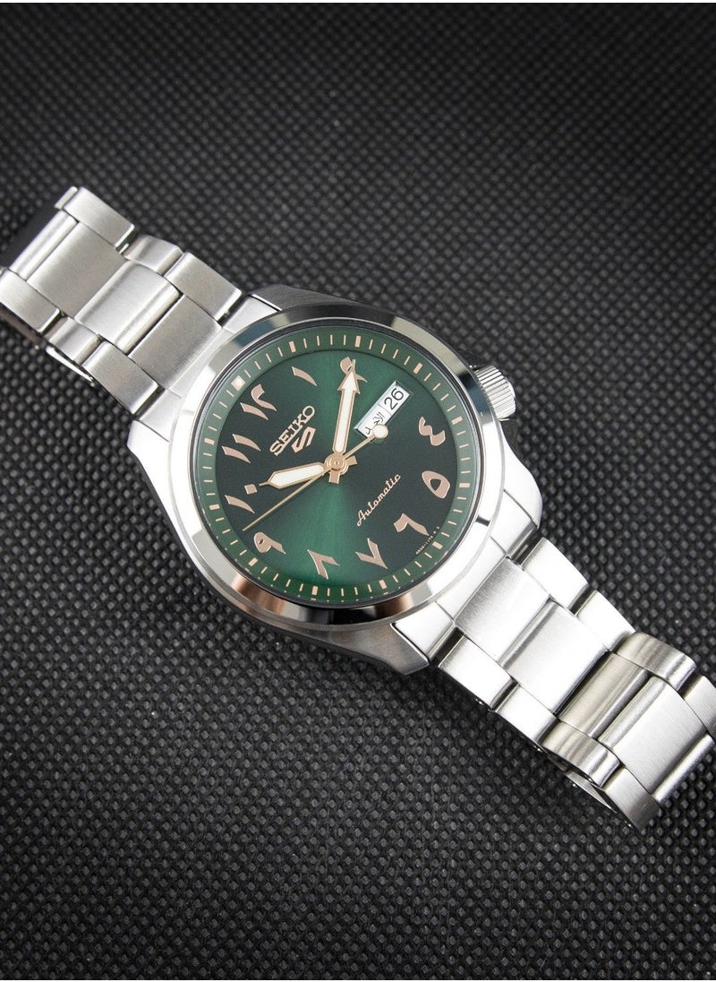 Seiko Seiko SRPH49K1 Rare Green Arabic Dial Automatic Mens Stainlees Steel Watch  - Image 3