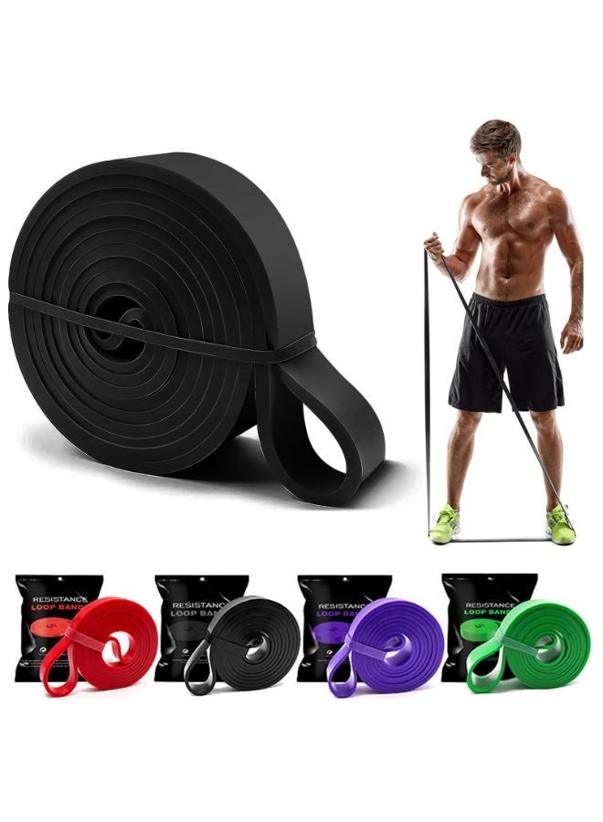 Lordex Pull up Bands, Pull Up Assistance Bands, Resistance Bands Set, Exercise Bands, Workout for Resistance Training, Physical Therapy, Home Workouts Bands - Red - Image 1