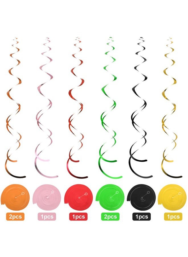Clabby 30 Pieces Farm Animal Party Hanging Swirl Decorations, Barnyard Theme Birthday Party Supplies Farm Animal Hanging Foil Swirls Ceiling Decor for Girls Boys Kids Baby Shower Supplies - Image 5