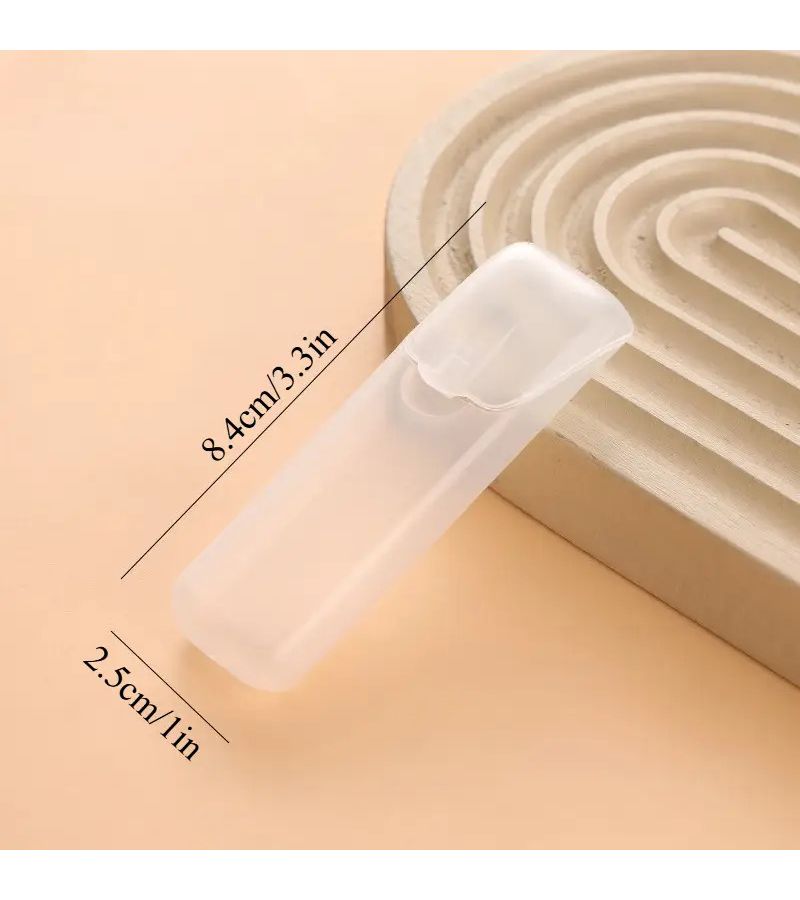 Mini Dental Flosser Box 5 Pieces Random Colors Portable Capsule Shape Container For Flossing Sticks Toothpicks Medication Storage Travel Office Oral Care Bathroom Organization - Image 5