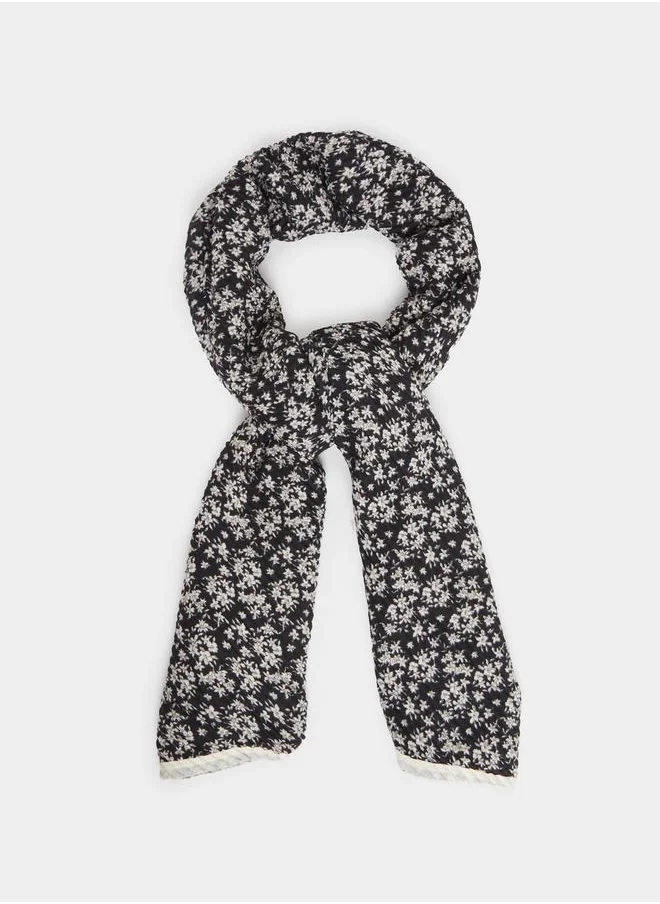 Styli Floral Print Scarf