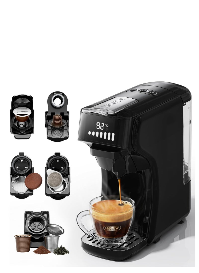 HiBREW Capsule Coffee Machine 5 In 1 Hot/Cold Multiple Espresso Cafetera Cappuccino HiBREW Coffee Maker Dolce Gusto Nespresso Powder H1B  - Image 1
