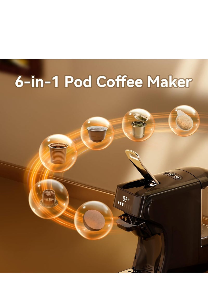 HiBREW Capsule Coffee Machine 5 In 1 Hot/Cold Multiple Espresso Cafetera Cappuccino HiBREW Coffee Maker Dolce Gusto Nespresso Powder H1B  - Image 5