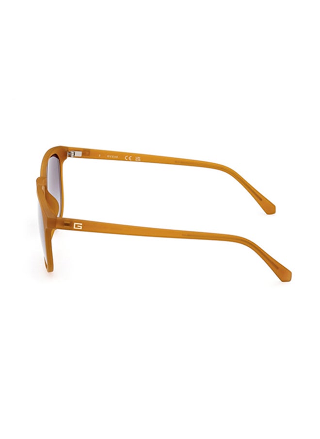 GUESS Round Sunglasses For Men - Dark orange  - Image 2