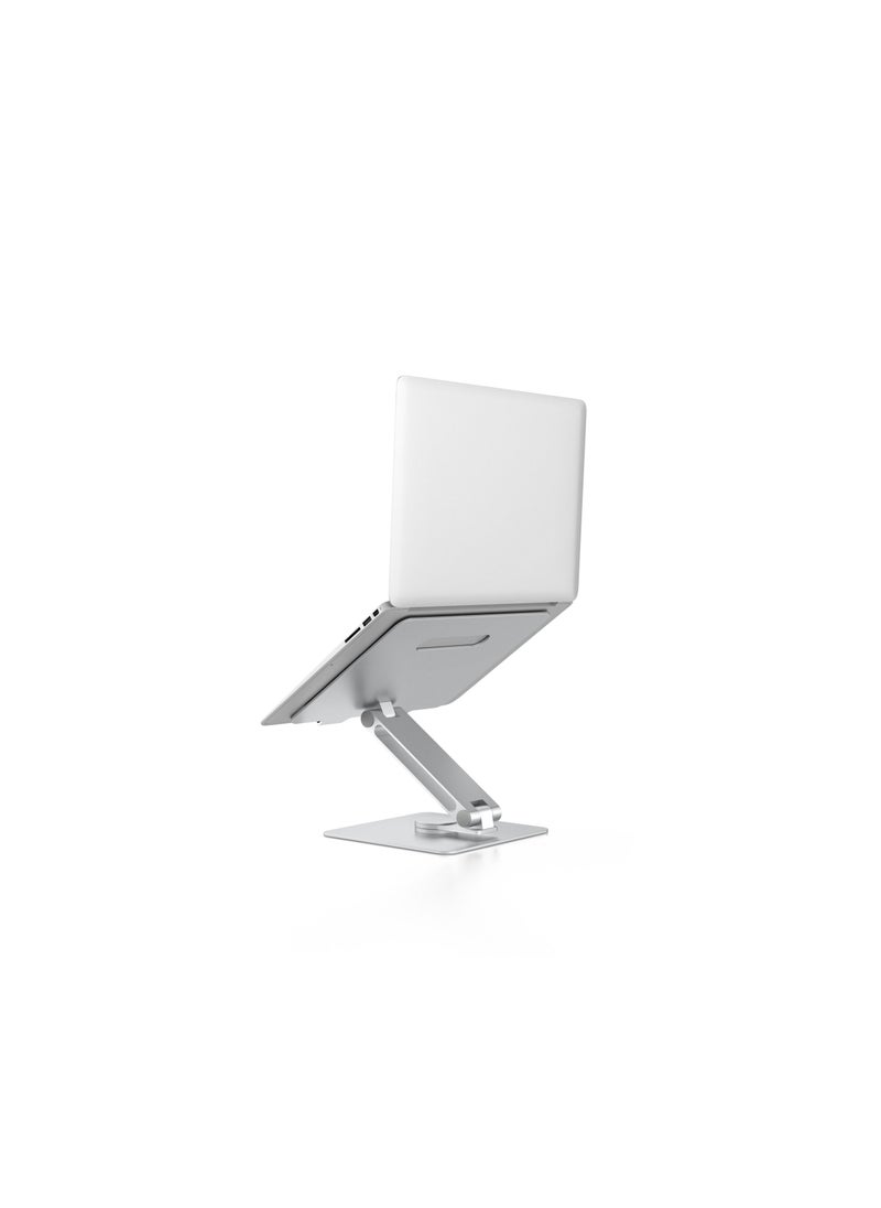 upergo UPERGO AP-2VS Aluminum Height Adjustable Laptop Stand For upto 11" - 17" Laptops - Silver  - Image 2
