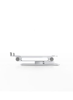 upergo UPERGO AP-2VS Aluminum Height Adjustable Laptop Stand For upto 11" - 17" Laptops - Silver  - Image 4