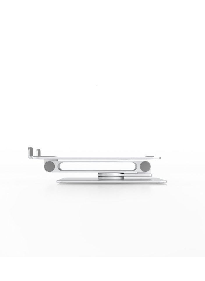 upergo UPERGO AP-2VS Aluminum Height Adjustable Laptop Stand For upto 11" - 17" Laptops - Silver  - Image 4