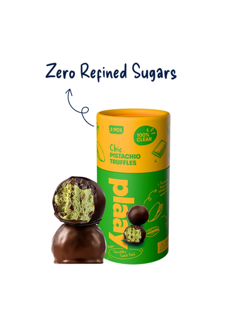 Plaay Pistachio Chocolate Truffles - Image 3