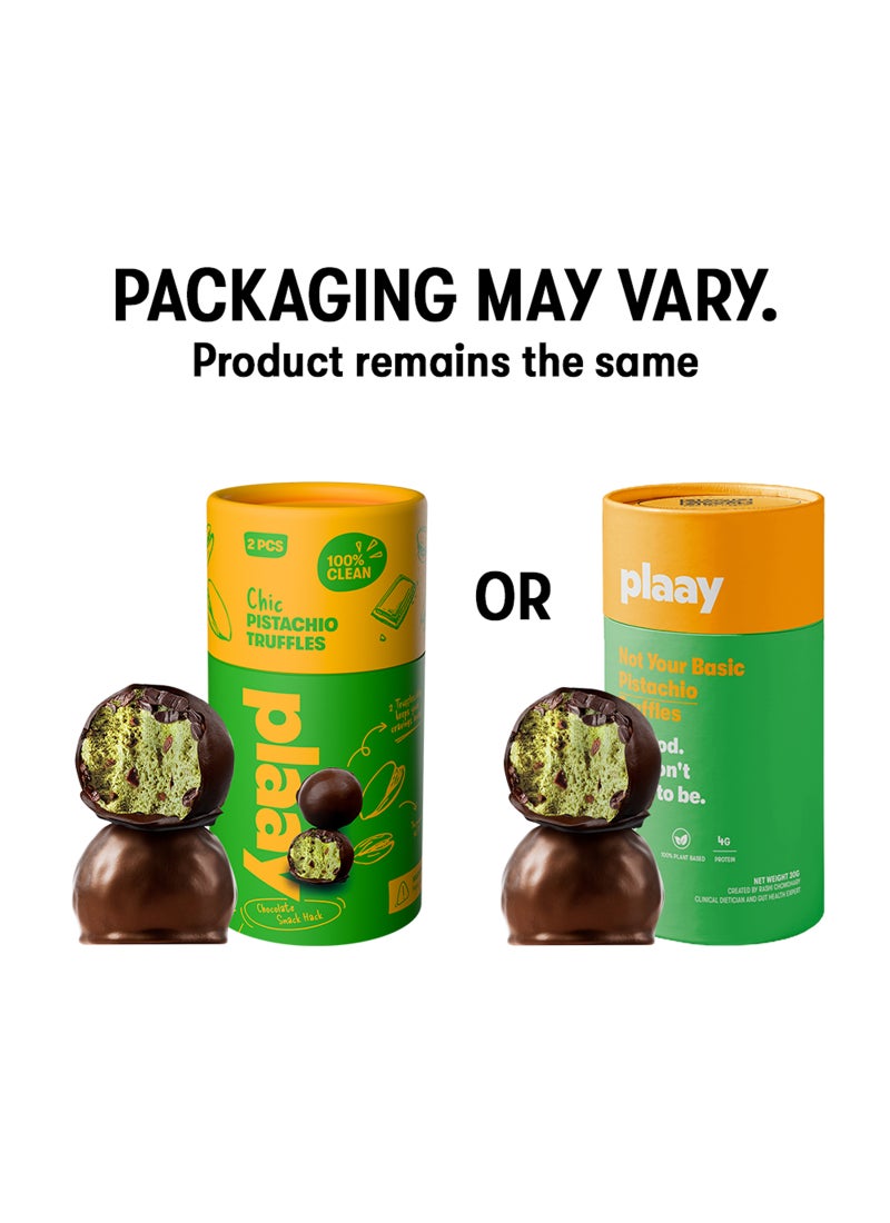 Plaay Pistachio Chocolate Truffles - Image 2